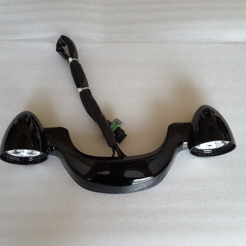 Street Glide Front and Rear Light Gloss Black Package - 2010 - 2013