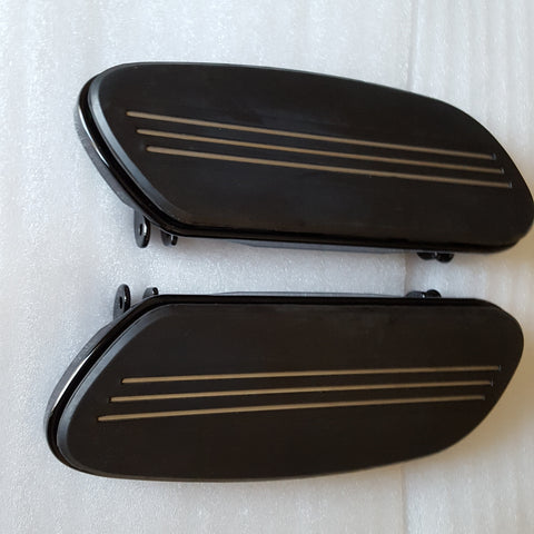 Rider Floor Boards Gloss Black (2007 & Newer Touring)