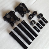 Push Rod Tubes and Tappet Covers - Gloss Black (2007 - 2016)