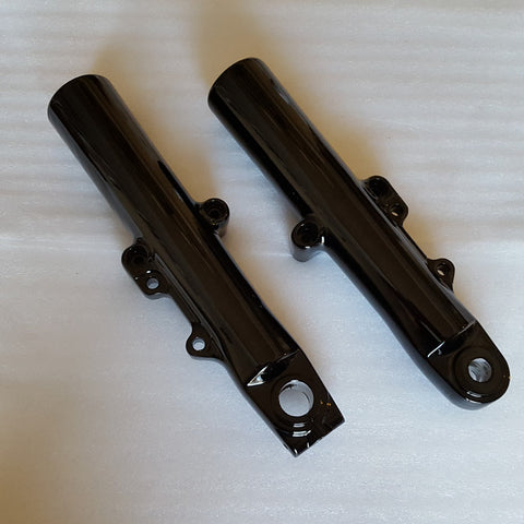 Fork Lowers Gloss Black (2014 & Newer Touring)