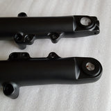 Fork Lowers & Cow Bells Denim Black (2014 & Newer Touring)