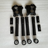 Push Rod Tubes and Tappet Covers - Denim Black (2007 - 2016)
