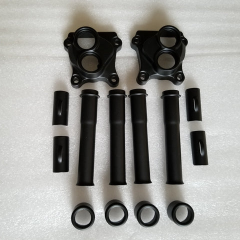 Push Rod Tubes and Tappet Covers - Denim Black (2007 - 2016)