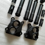 Push Rod Tubes and Tappet Covers - Denim Black (2007 - 2016)