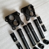 Push Rod Tubes and Tappet Covers - Denim Black (2007 - 2016)