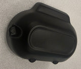 Side Transmission Cover Denim Black (2017- 2020 Milwaukee 8 Touring Models)