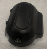Side Transmission Cover Denim Black (2017- 2020 Milwaukee 8 Touring Models)