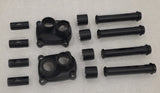 Push Rod Tubes and Tappet Covers - Denim Black (2017 and up Milwaukee 8 Touring Models)
