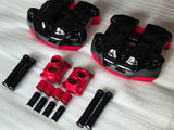Rocker Box Covers Gloss Black and CVO Gloss Red (2017 and up) Milwaukee 8 Touring Models