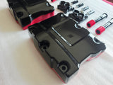 Rocker Box Covers Gloss Black and CVO Gloss Red (2007 - 2016 Touring Models)