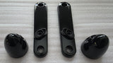 Street Glide / Electra-Glide Gloss Black Front Turn Signals (2009 - 2013)