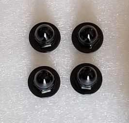 Street Glide Turn Signal Acorn Nuts Gloss Black (All Touring Models)