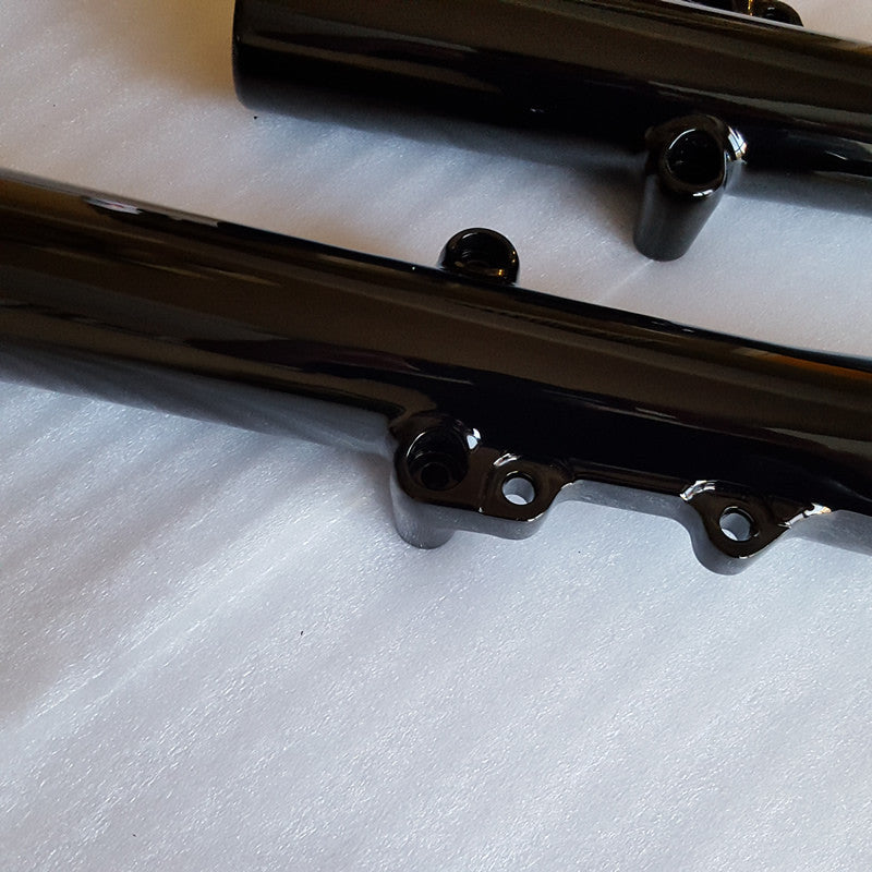 FORK LOWER COMPLETE BRAKE SIDE - 32MM - BLACK main image 1
