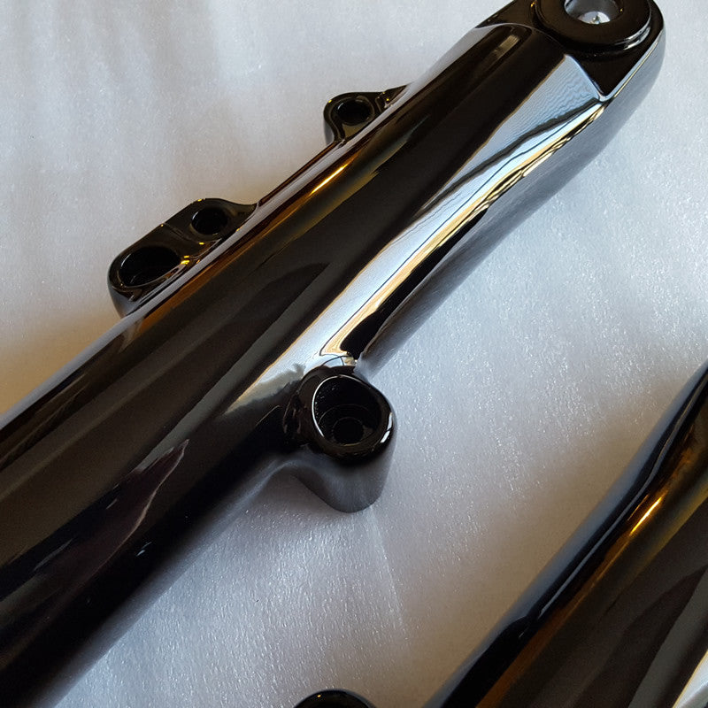 FORK LOWER COMPLETE BRAKE SIDE - 32MM - BLACK main image 0